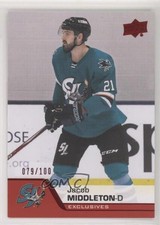 2020-21 Upper Deck AHL Exclusives 79/100 Jacob Middleton #90 1g69