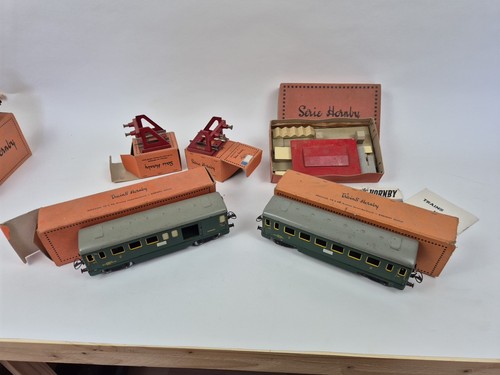 Hornby O MECCANO - NON TESTE - 8 Wagons Une Locomotive - Imagen 4 de 11