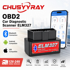 Elm327 V5.1 Odb2 Scanner Obd-ii Bluetooth Car Auto Detection For Iosandroid Us