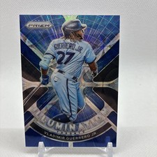 2021 Panini Prizm VLADIMIR GUERRERO JR Illuminations Blue Kaleidoscope 09/35