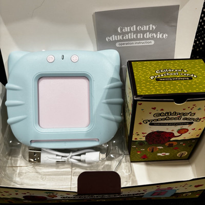Happy World Electronic Learning Device w/ USB Cable & Preschool Cards