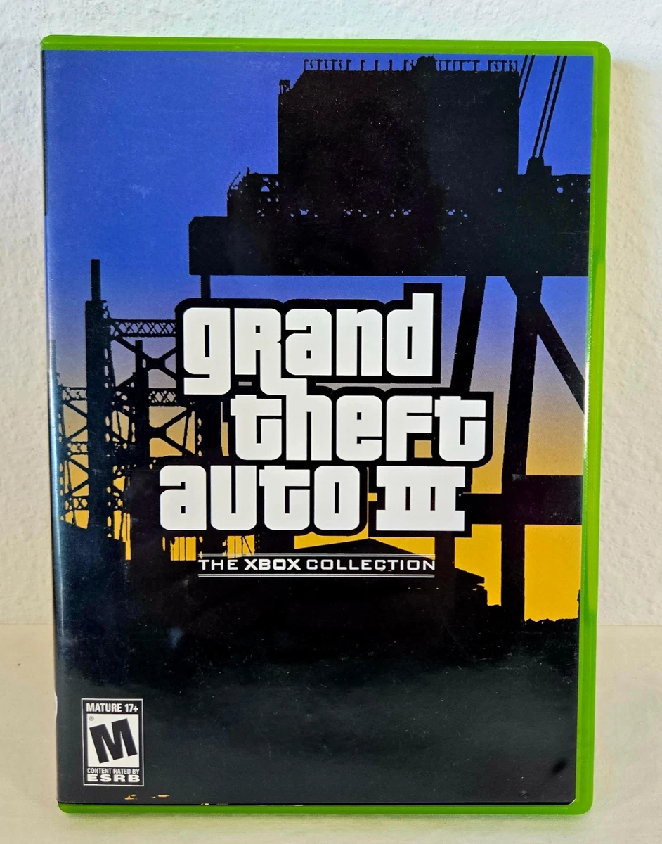 Grand Theft Auto III Microsoft Xbox Video Games for sale - eBay