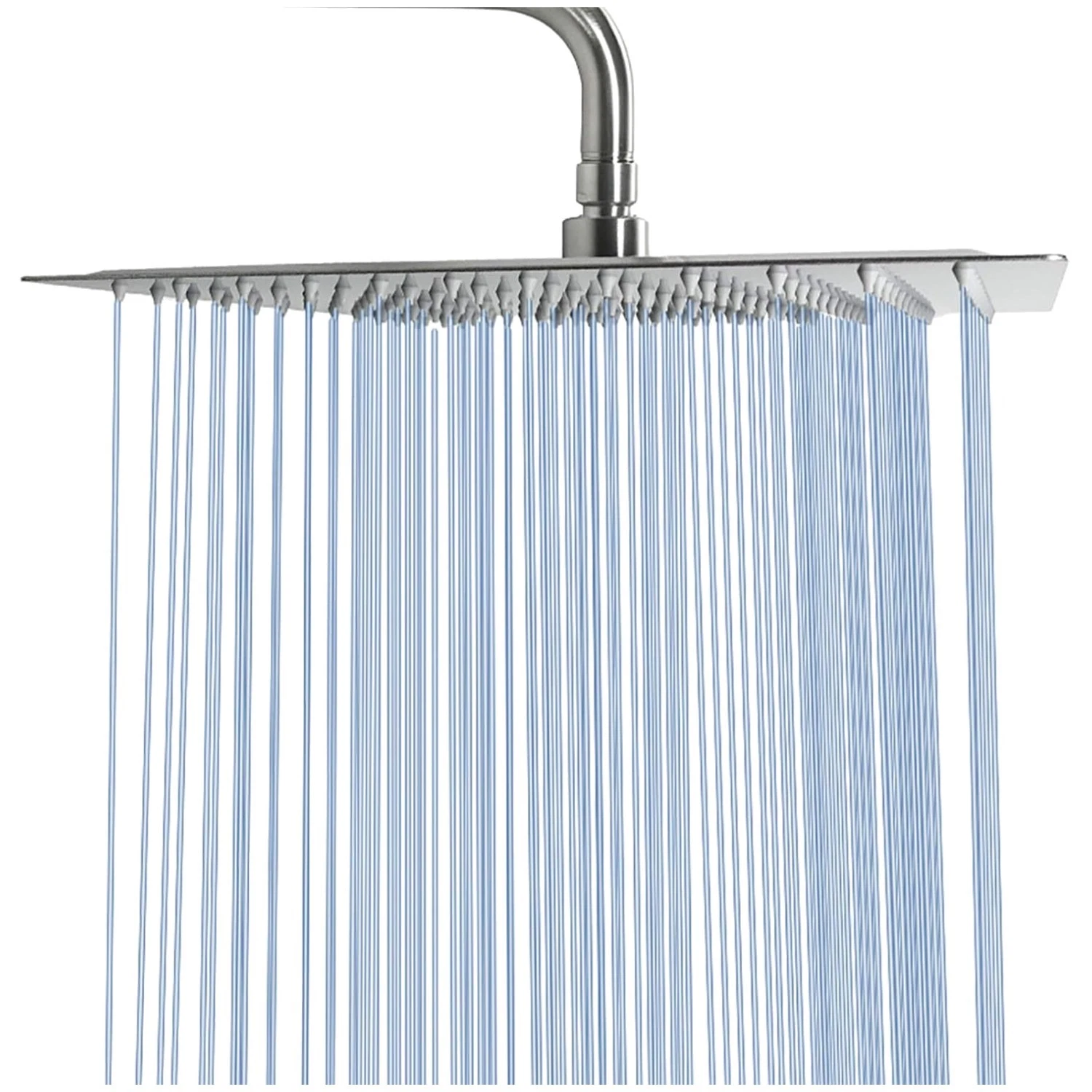 Square Rainfall Shower Head - Brushed Nickel