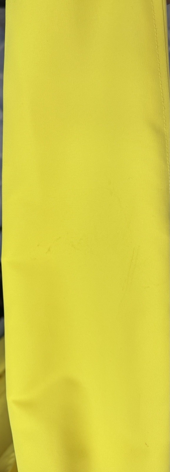 Large Chaps Yellow light Coat,Button-Down, Collar… - image 6