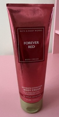Bath & Body Works FOREVER RED BODY CREAM 8 Oz