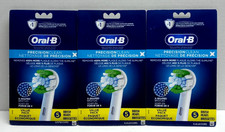 Lot of 3 Oral-B Precision Clean X-Filament Replacement Brush Heads 15 Count NEW