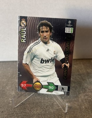 2009-10 Panini UEFA Champions League Super Strikes Fans' Favorites Raul Real Mad