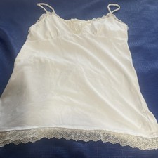 American Eagle Outfitters Women's Color White With Ivory Lace Size Large