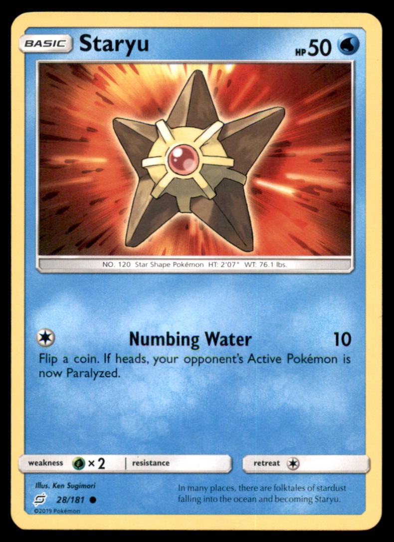 Staryu 28 181 C Team Up Pokemon MP