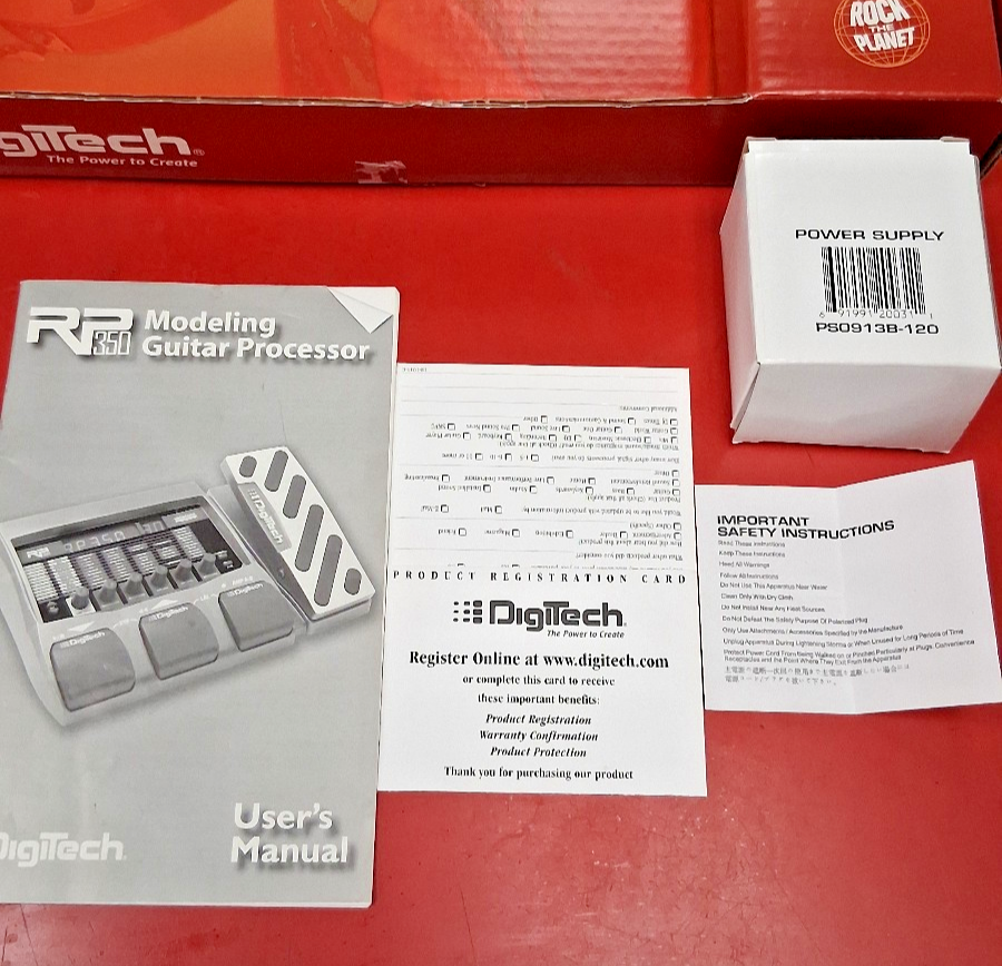 DigiTech RP-350 Multi-Effects Guitar Effect Pedal for sale