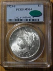 1923-S Peace Dollar *PCGS MS 64 CAC*