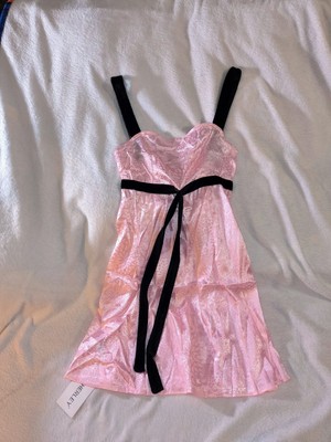 Cherley Pink Size XS Strapy Silky Mini Dress