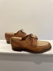 Tom James English Made Linen Spectator Brown & Cream 50s Style 9.5 Shoes — photo 9