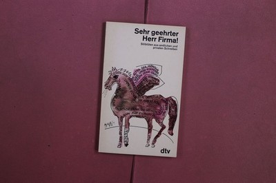416121 SEHR GEEHRTER HERR FIRMA! Deutscher Taschenbuch Verlag Stilblüten aus