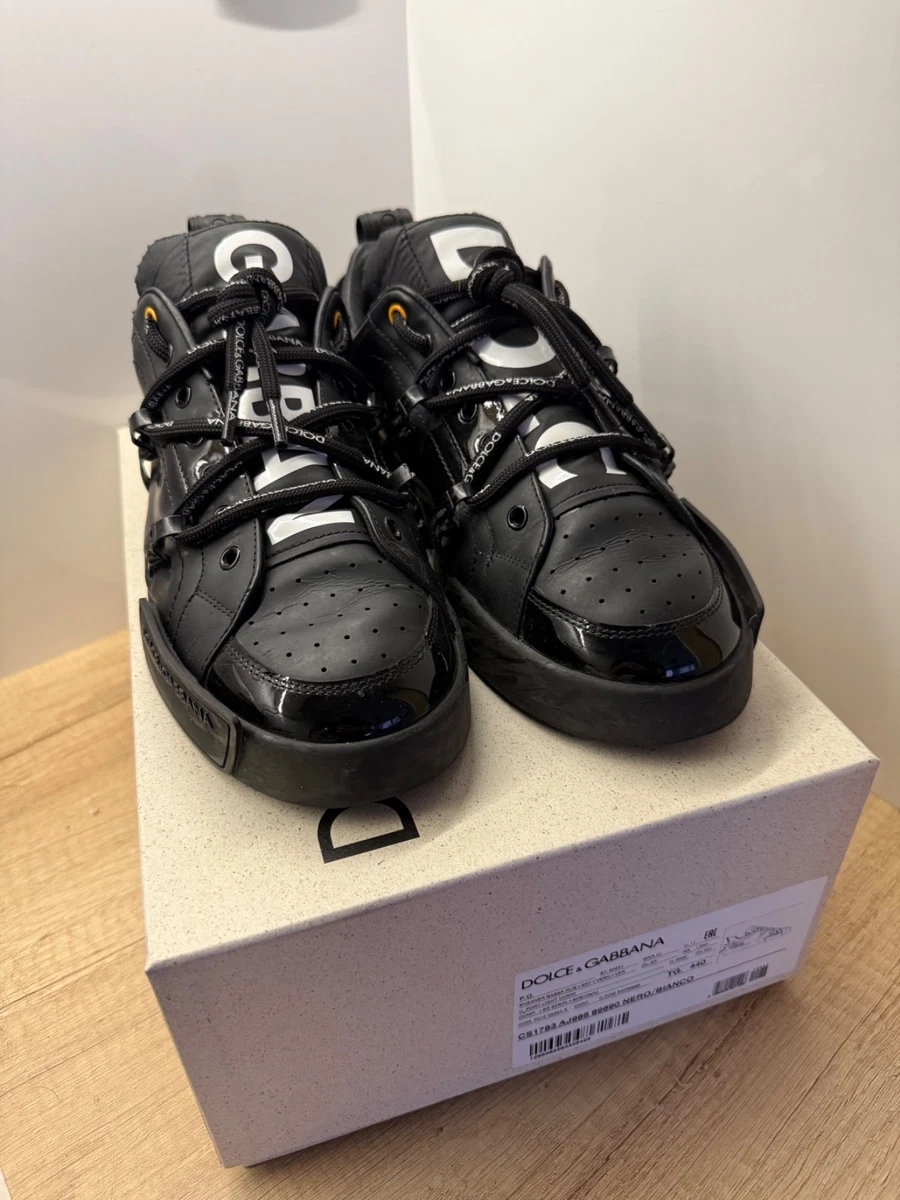 Dolce&Gabbana Black Solid Casual Shoes for Men for sale | eBay