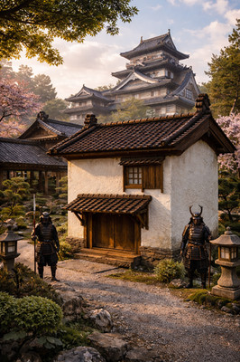Japanese Samurai Kura Storehouse 28mm Terrain   Feudal Japan Wargame Scenery