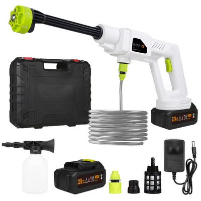 #ad Handheld Pressure Washer Portable Powerful 21V Car Wash Gun With 2pcs LKFA $111.09
