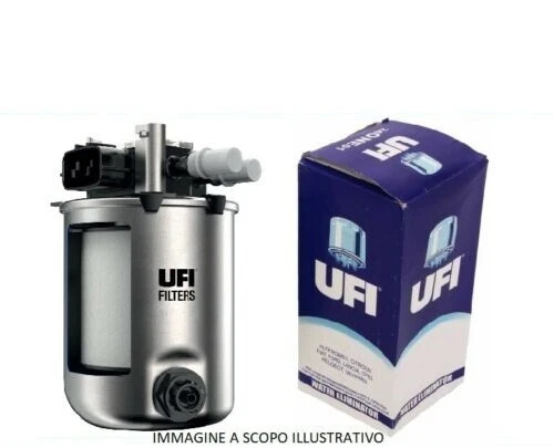 Filtro Carburante Gasolio UFI 2409501 Nissan Qashqai Renault Kadjar 1.5 1.6 dci - Imagen 3 de 4