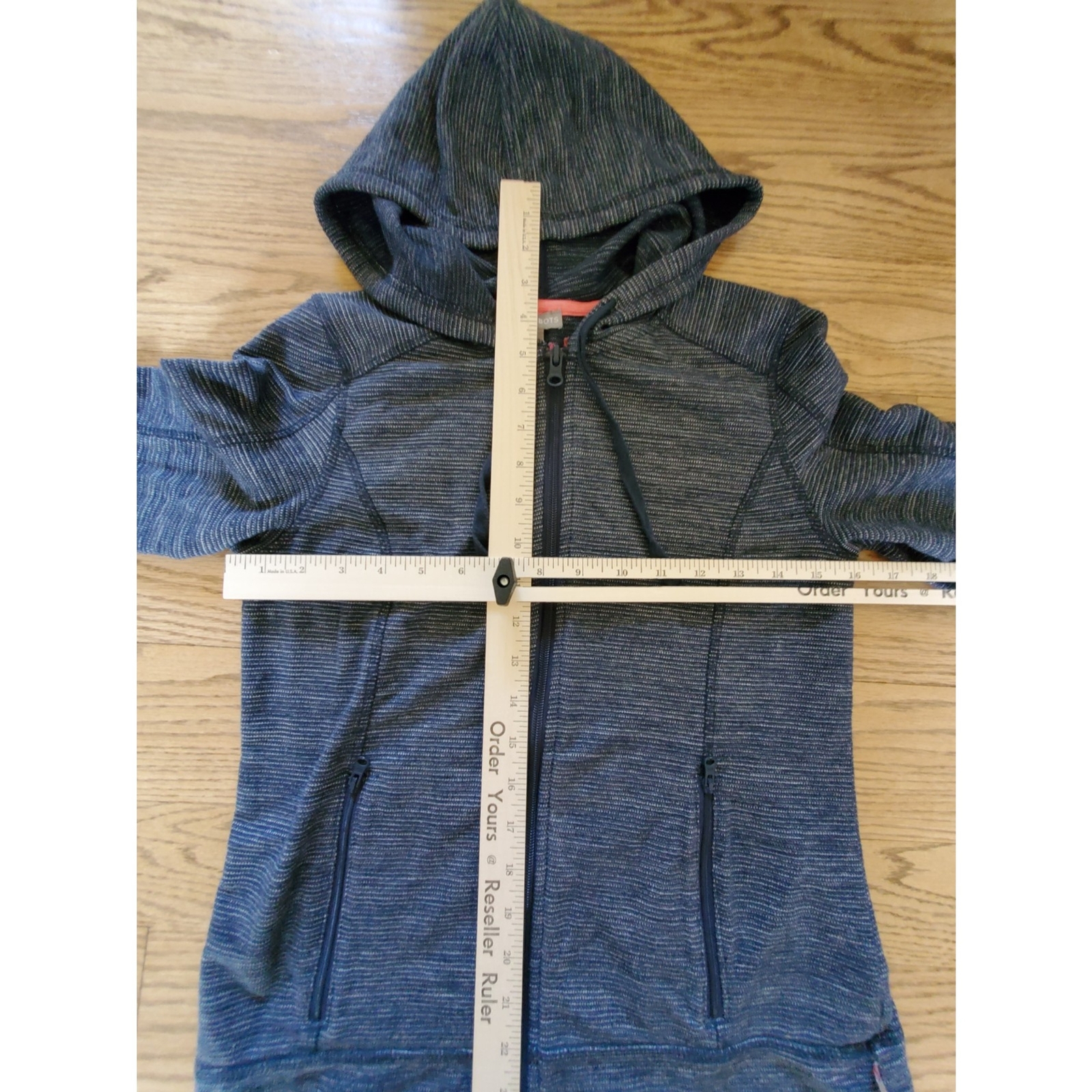 Talbots Full Zip Hooded Jacket P EUC - image 5