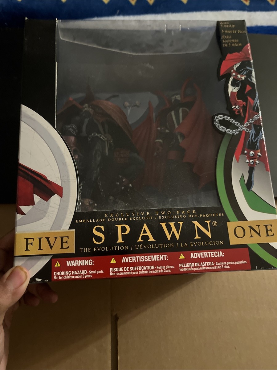 SPAWN EXCLUSIVE TWO PACK スポーン　エボリューション McFarlane Toys Spawn Series 17 5/1 The Evolution Two Pack
