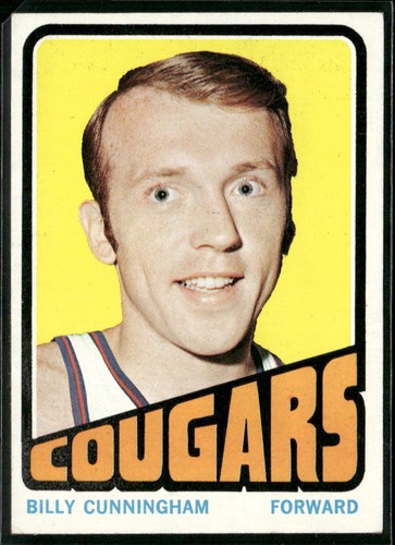 1972-73 Topps #215 Billy Cunningham - Very Good 3003708