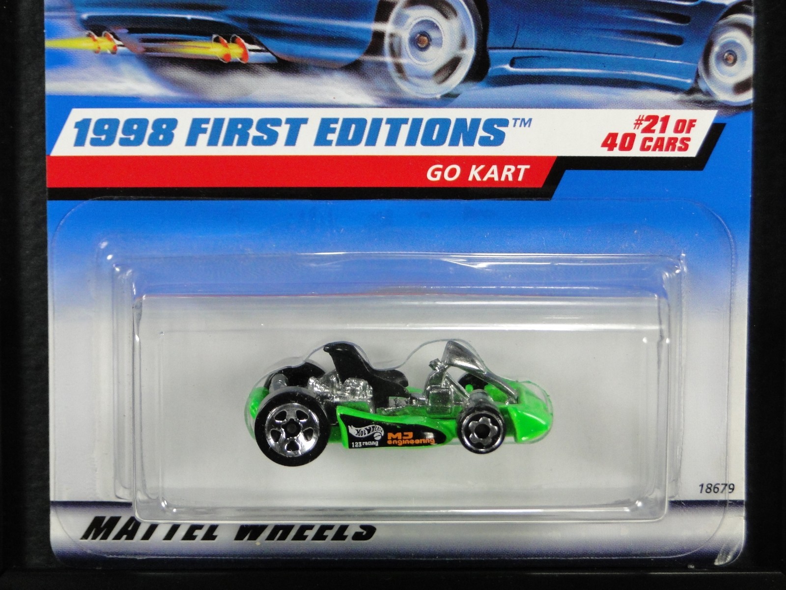 hot wheels 1998 first editions go kart