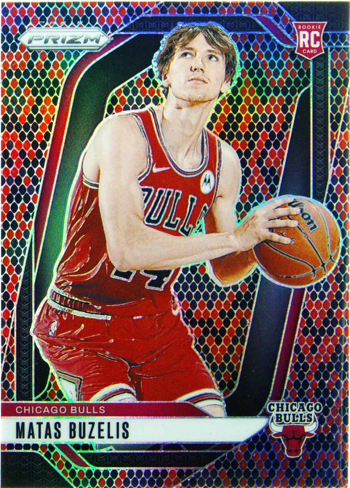 2024-25 Panini Prizm - Matas Buzelis #252 Snake Skin Prizm (RC) for ...