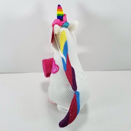 Nickelodeon JOJO SIWA Bath Buddie & Waschlappen Regenbogen Einhorn 10" NEU - Bild 5 von 10