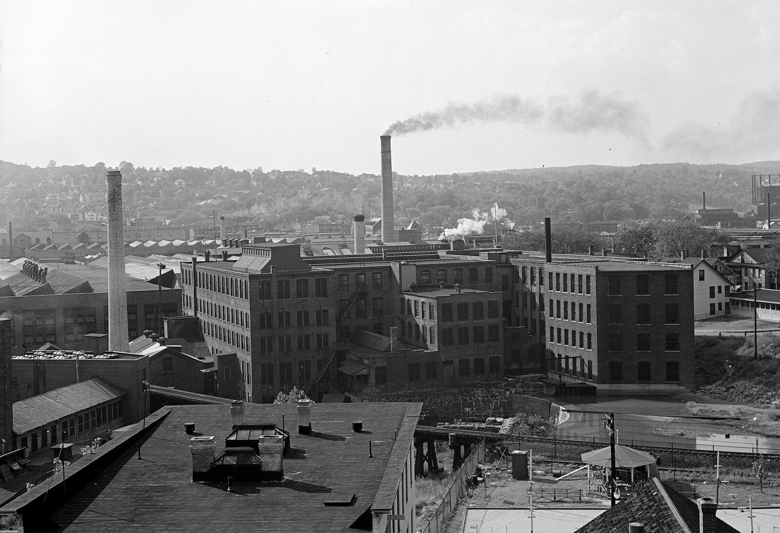 1940 Factory & Mills Waterbury Connecticut Vintage Old Photo 13" x 19"  Reprint | eBay