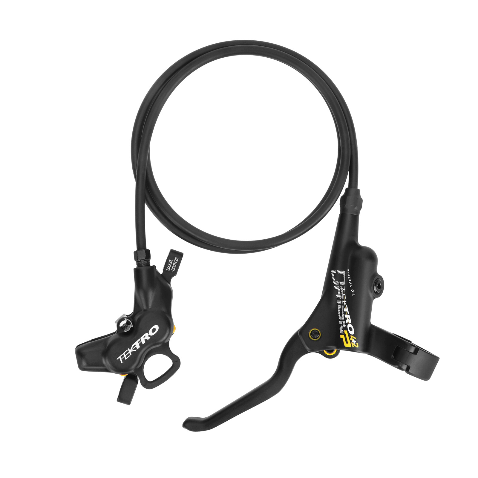 TEKTRO HD-M735 Bike Hydraulic Disc Brake Set Front-4 + Rear-2 Piston 800/1700mm