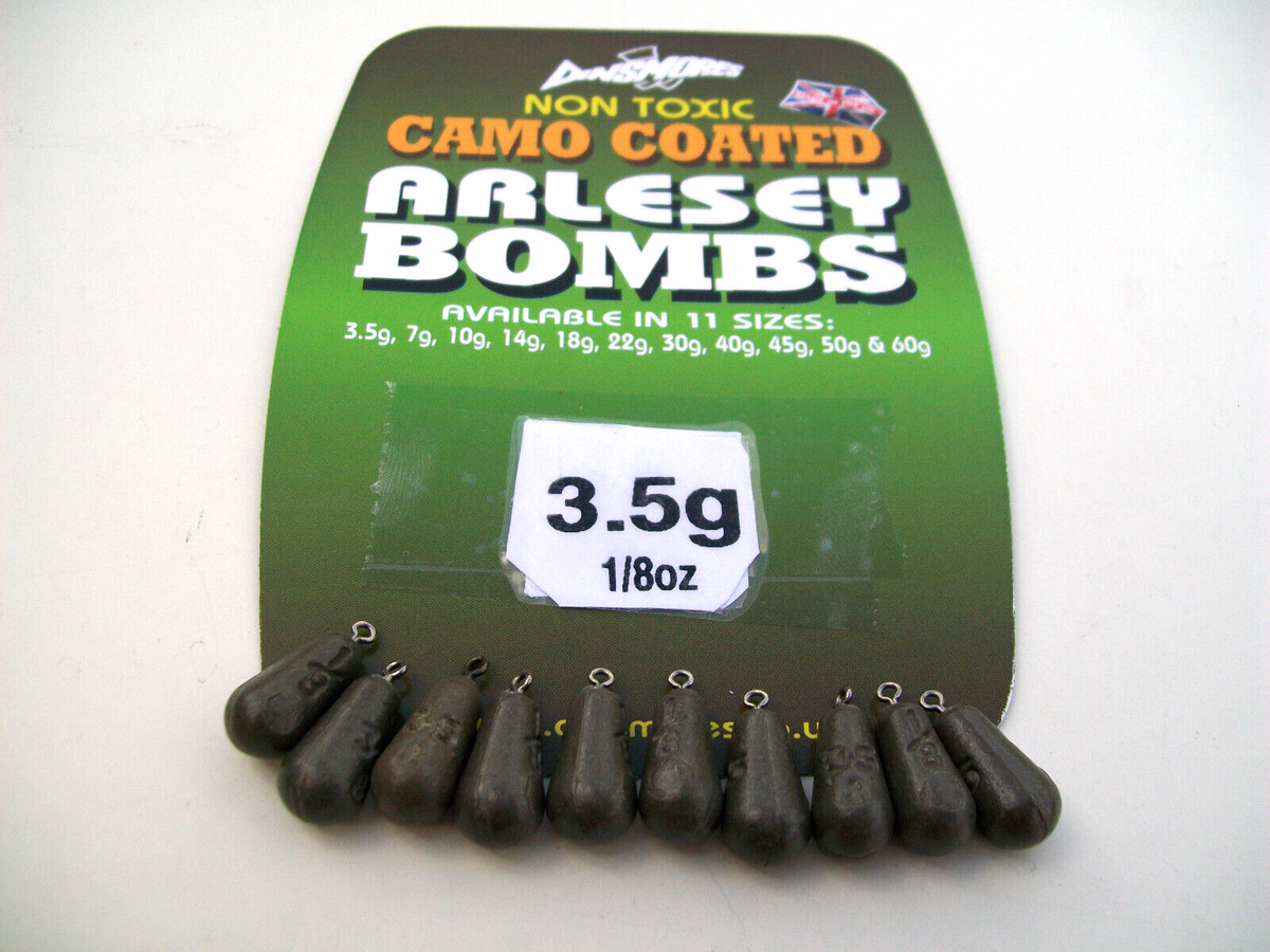 bomb fishing ledger weights