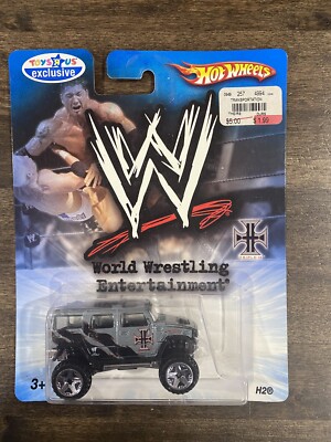 2007 HOT WHEELS HUMMER H2 WWE TRIPLE H HHH TOYSRUS EXCLUSIVE L4694