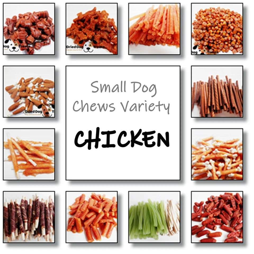 DRIEDDOGTREATS Dried Dog Treats BESTSELLING Chicken Small DOG CHEWS - Treats, Snacks, Pet Food