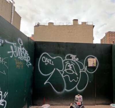 Barry McGee aka TWIST ONE THR/TOMAS DFW BKF nyc Graffiti
