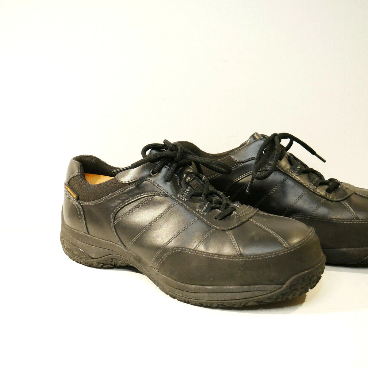 Dunham Lexington Waterproof Steel Toe Slip Resistant Lace Up Shoes