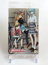 Shinji Asuka Rei Evangelion Wafer Card CLSP-04 Unopened Bandai Japanese b