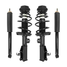 Front & Rear  Complete Strut Assembly Shock Kit fits 2012-2015 Honda Civic