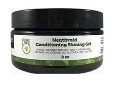 Pure O Natural Neatbraid Beauty Professional Conditioning Shining Gel 8 Oz