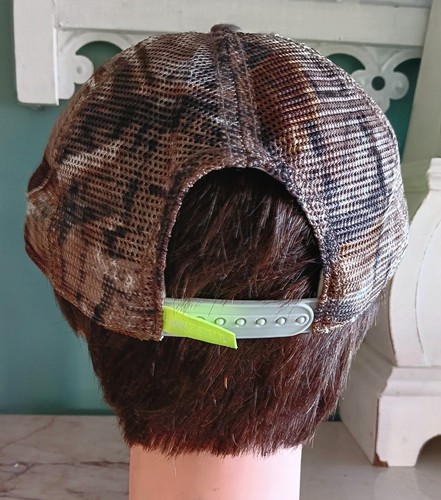 NASCAR Electric Green Camo Trucker cap hat race car Ford Chevy Mopar - Picture 4 of 8