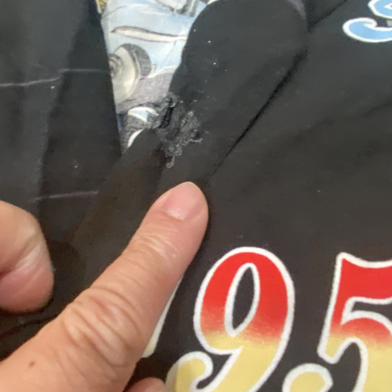 Vintage Paradise Found Hawaiian Shirt Mens 2XL Black Corvette Stingray RARE