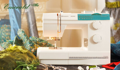 Husqvarna Viking Emerald 116 Sewing Machine New | eBay