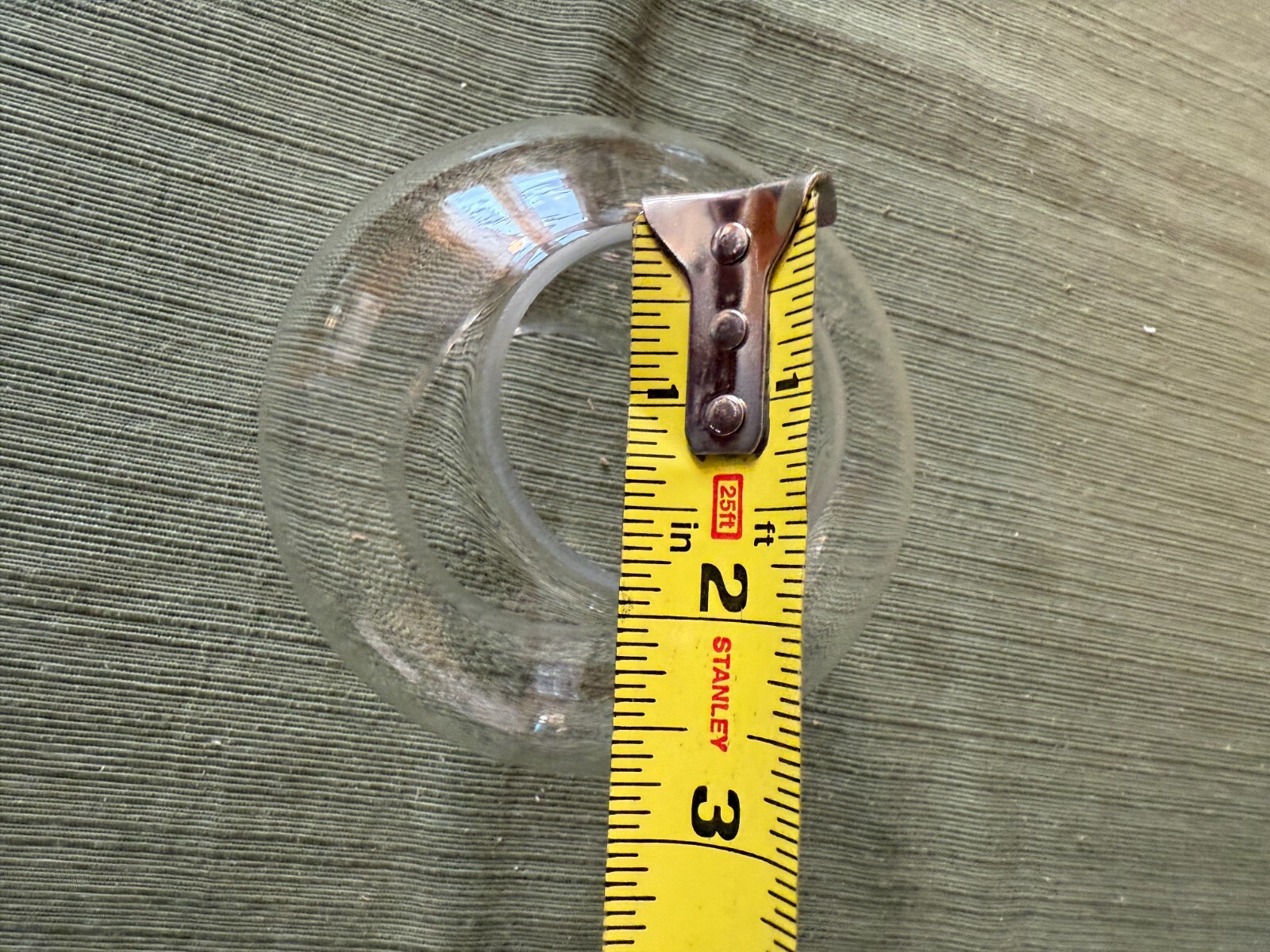 Clear Short Bulge Hurricane Chimney Replacement Lamp Globe Glass 2 1/2" Fitter