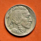 1913 TYPE 1 Indian Head Buffalo Nickel ~ AU ABOUT UNCIRCULATED ~ 5c US Coin