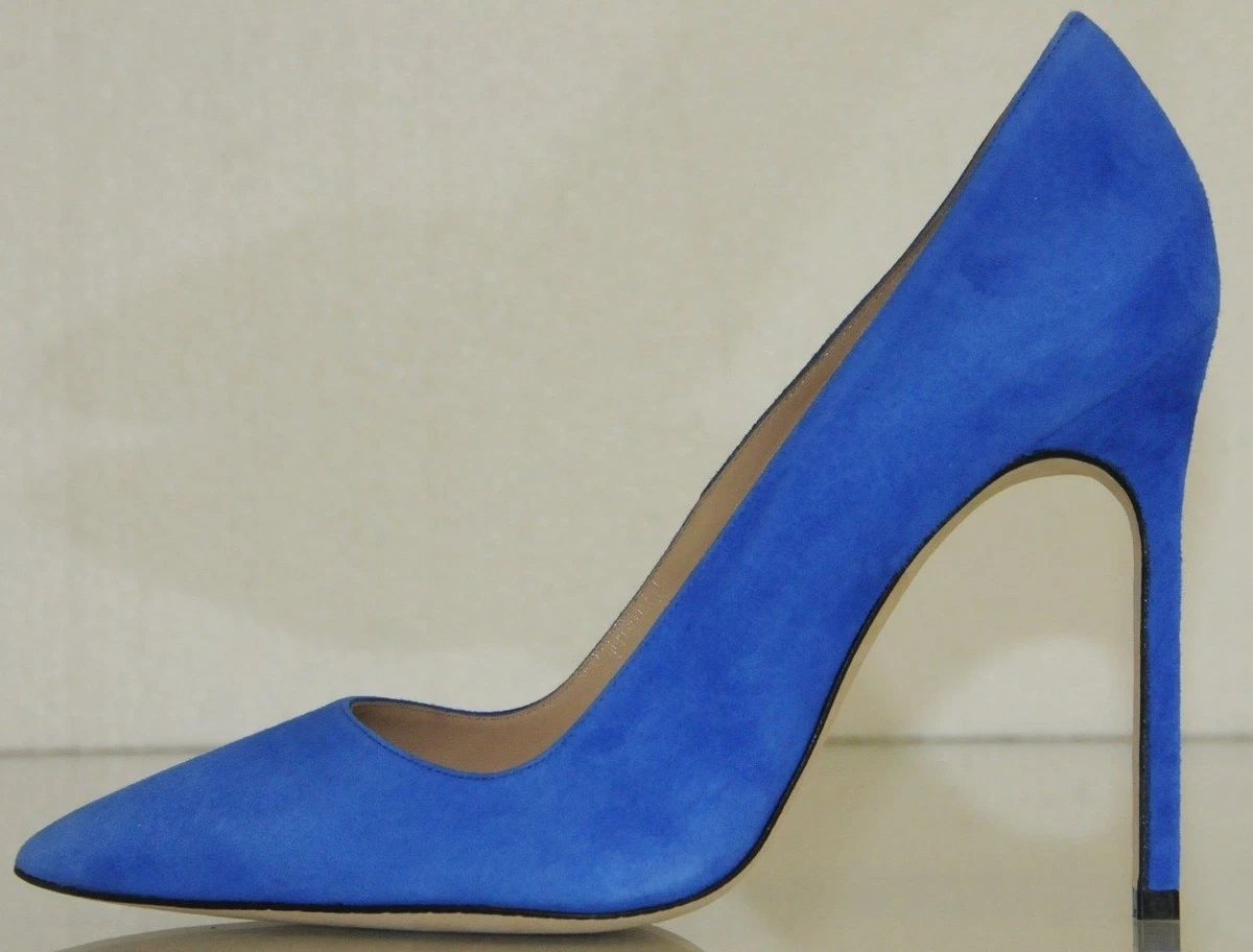 Cobalt blue hotsell suede pumps