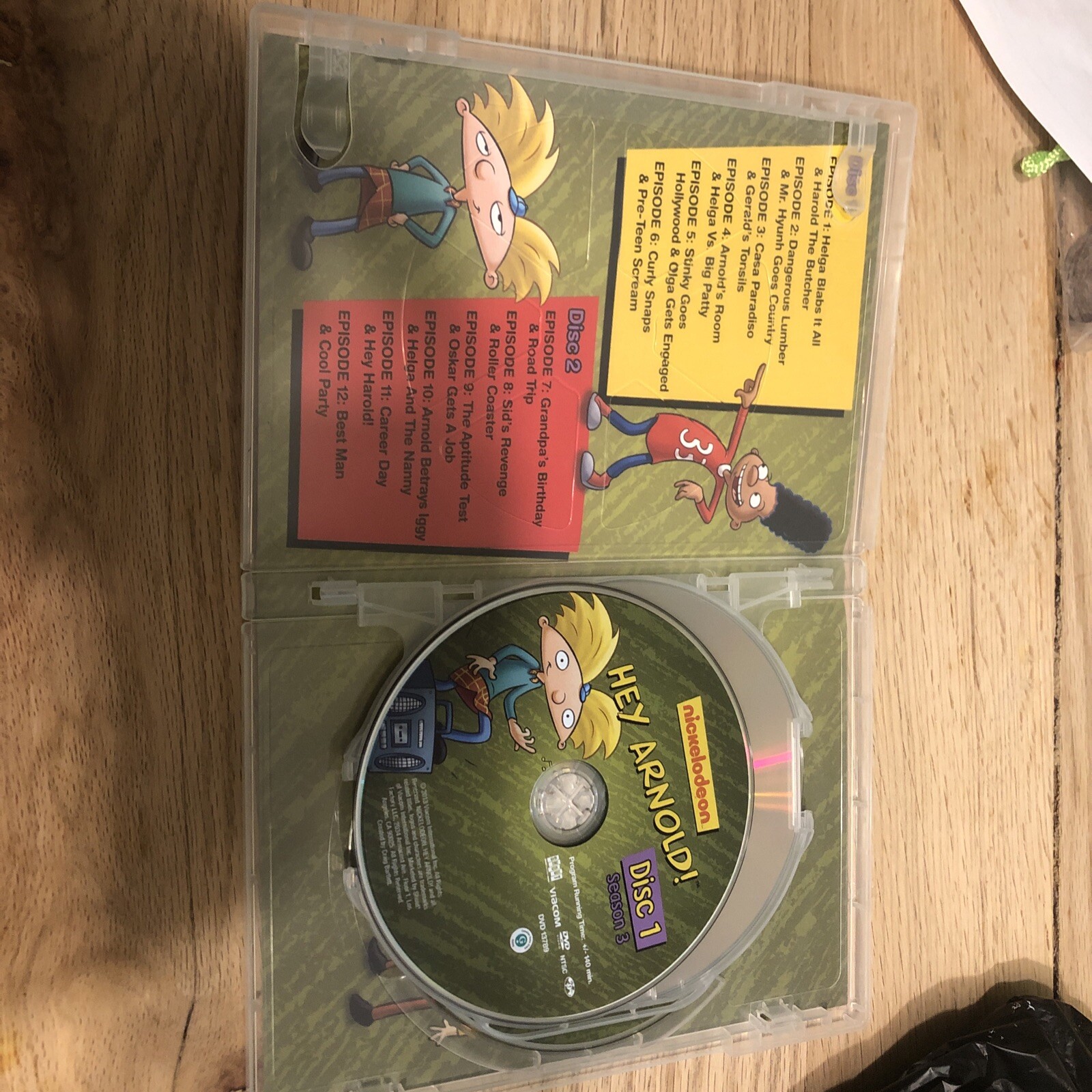 Hey Arnold: Season 3 (DVD, 2013, 3-Disc Set) for sale online | eBay