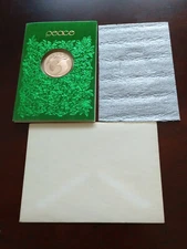 1974 Franklin Mint 'PEACE' Bronze Coin: Dove of Peace