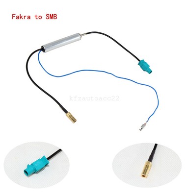 DAB Radio Antenne Adapter Fraka to SMB Radio Kabelbaums Verbinder für Alpine JVC