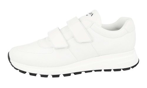 SCARPE PRADA LUSSO 4O3528 BIANCO NUOVE 11,5 45,5 46 - Foto 3 di 11
