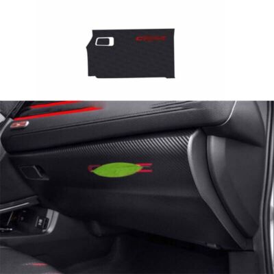 Co-Pilot Storage Box Handle Bowl Fit For Honda Civic 2016-2020 Leather 2PCS Trim