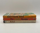 Lot of 3 Vintage Mad Books: The Brothers Mad, Captain Klutz, The Mad Reader